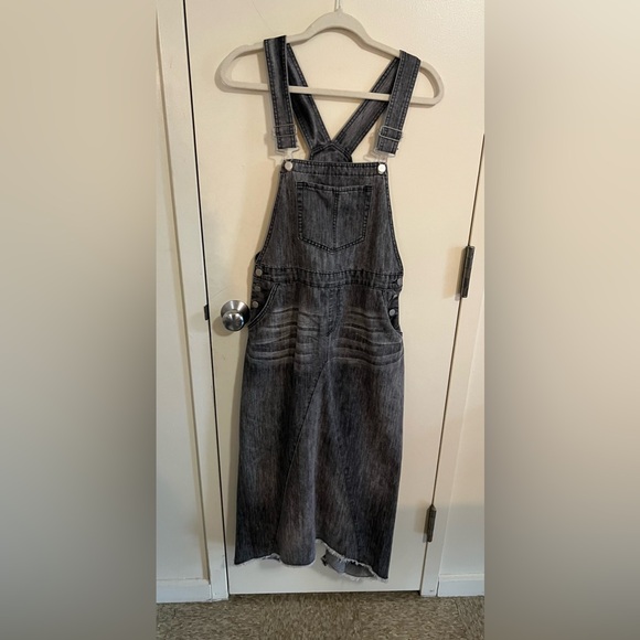 EASEL DENIM DRESS - Picture 3 of 10
